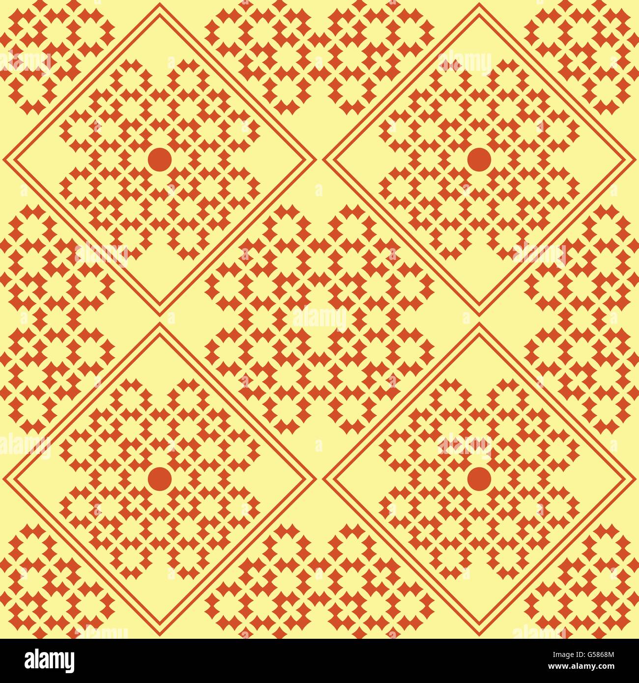 Original rot gelb Musterdesign Vektor Hintergrund illustration Stock Vektor