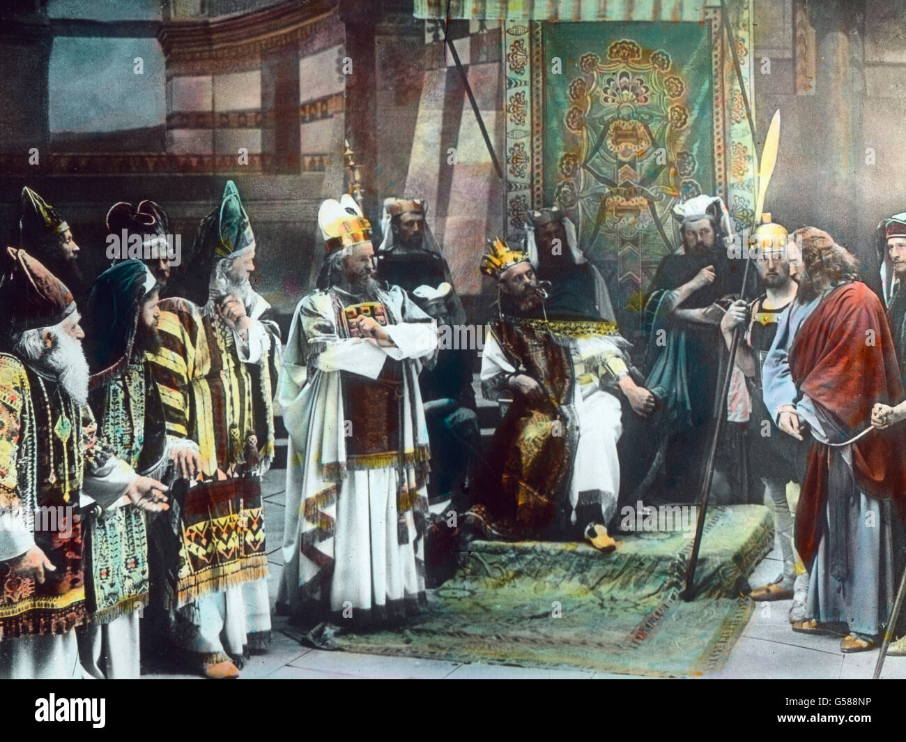 Christus Wird Nonne Vor Herodes Geschleppt, wo er Neue Schmach Erfahren