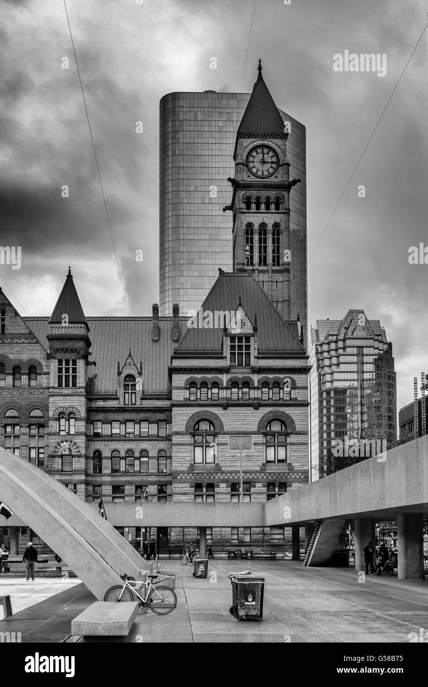 Altes Rathaus, Toronto, Kanada Stockfoto