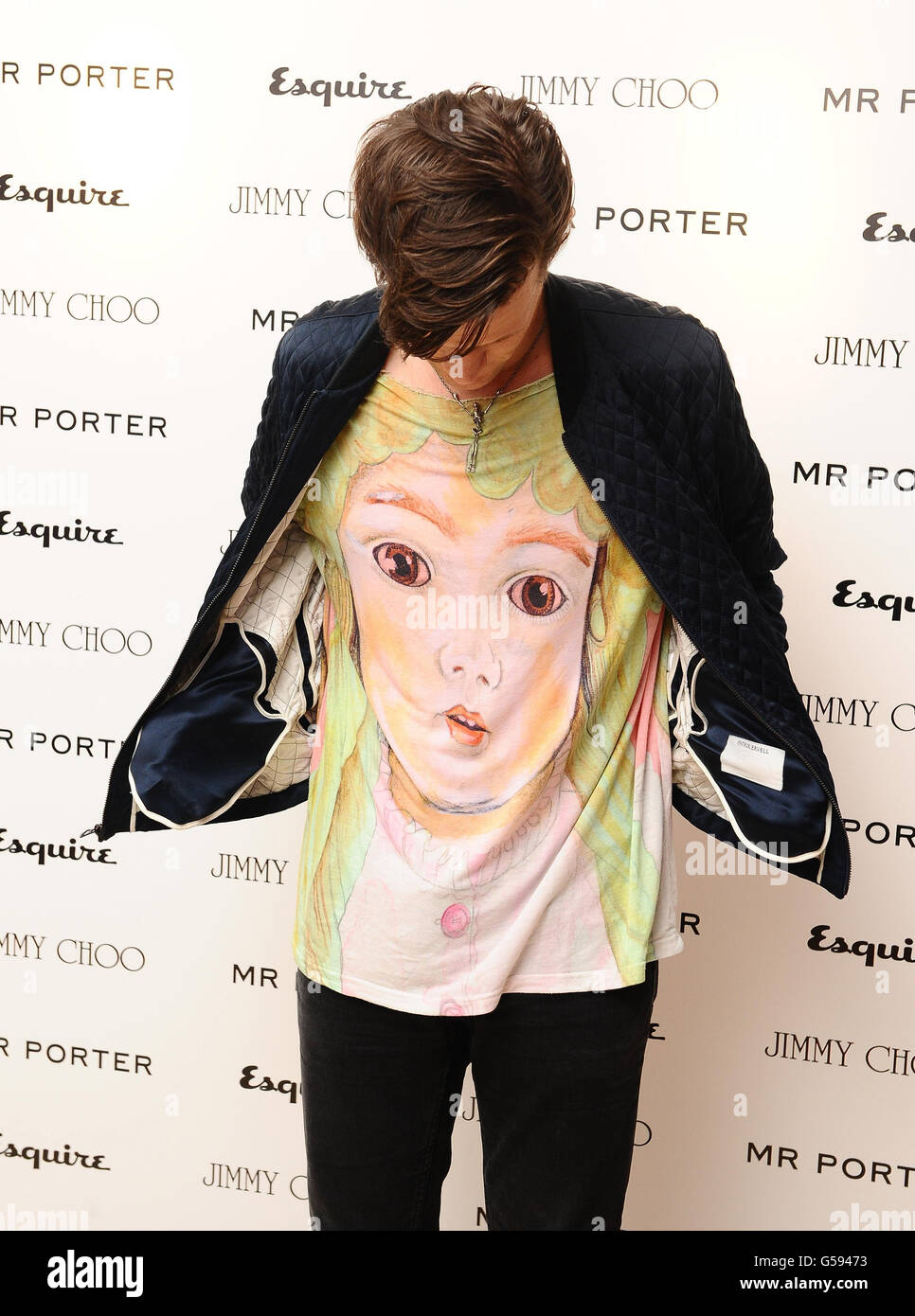 Matt Smith bei der Ankunft im Esquire & Mr Porter London Collections: Mens Party im Corinthia Hotel in London. Stockfoto