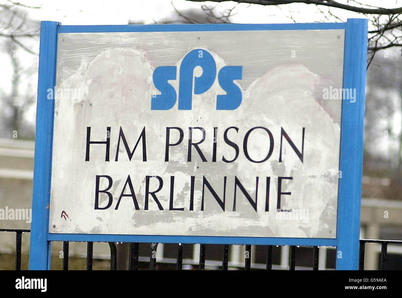 Lockerbie Barlinnie Gefängnis Stockfoto