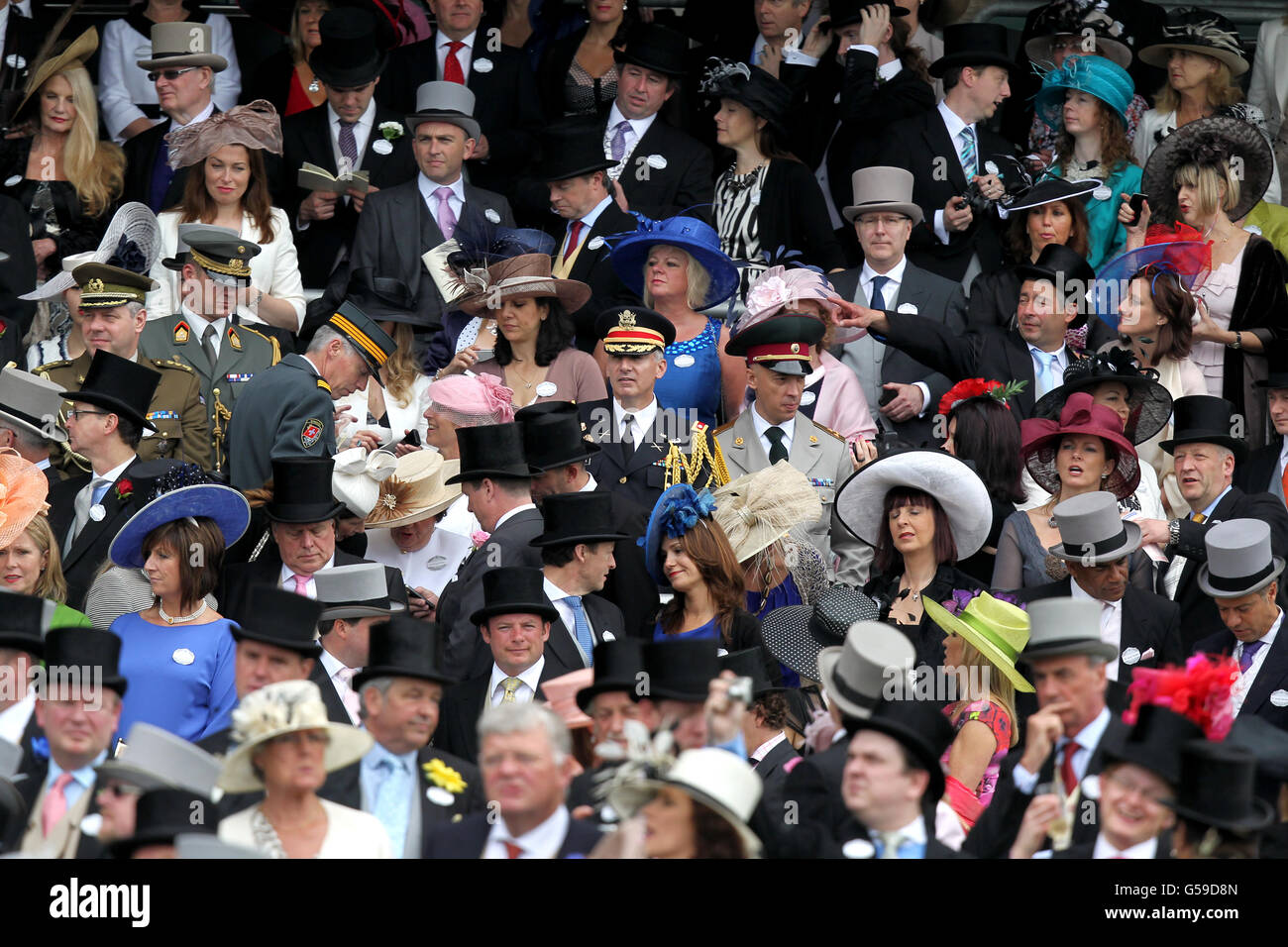 Horse Racing - das Royal Ascot Meeting 2012 - Tag drei - Ascot Racecourse Stockfoto