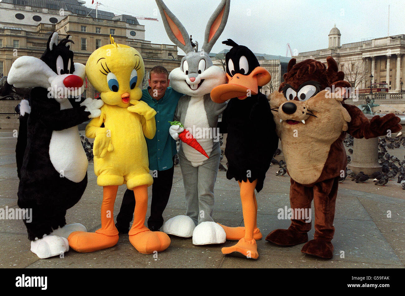 Looney Tunes Show in London Stockfoto Looney Tunes Show in London Stockfoto