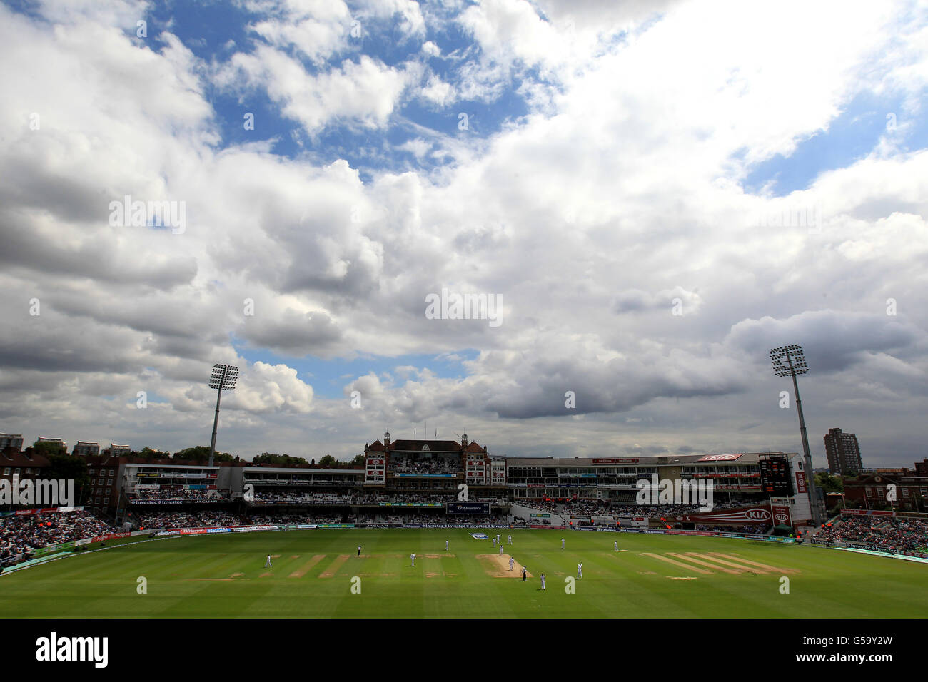 Cricket - 2012 Investec Test Series - erster Test - England gegen Südafrika - erster Tag - das Kia Oval. Eine allgemeine Ansicht des Kia Oval Stockfoto