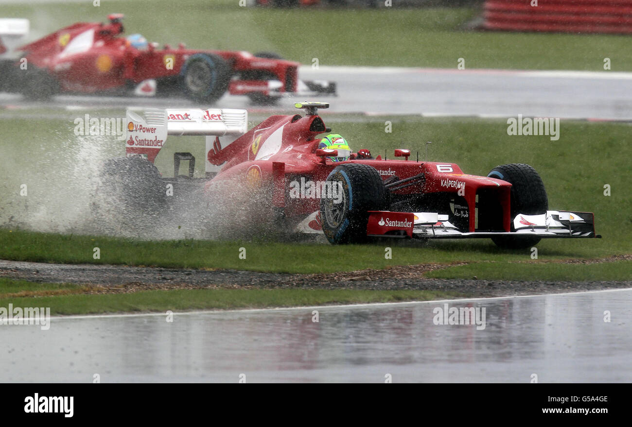 Motorsport - Formel 1-Weltmeisterschaft 2012 - British Grand Prix - Praxis dritte Sitzung und Qualifikation - Silverstone Stockfoto