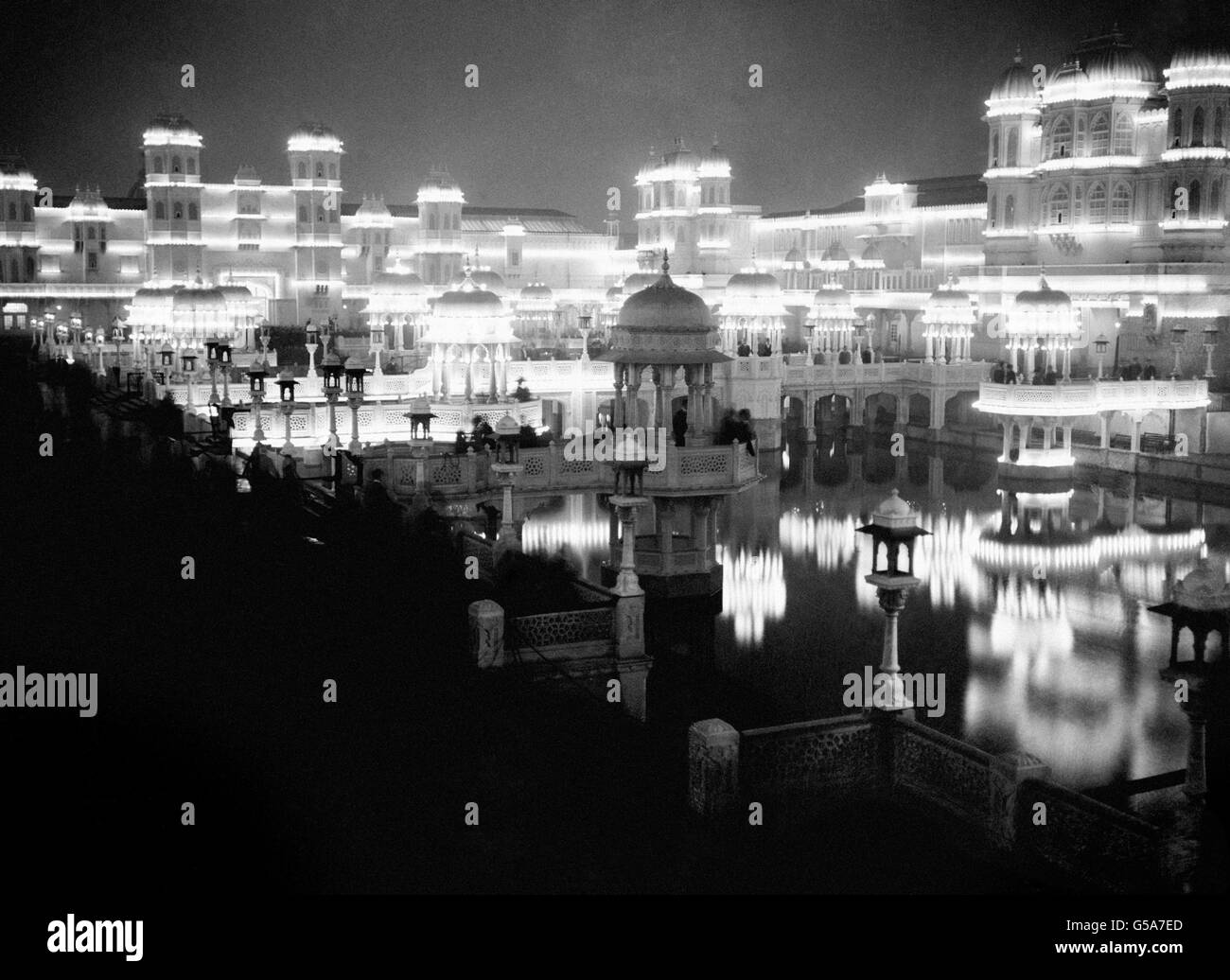 Britische Ausstellungen - Franco-British Exhibition - London - 1908 Stockfoto