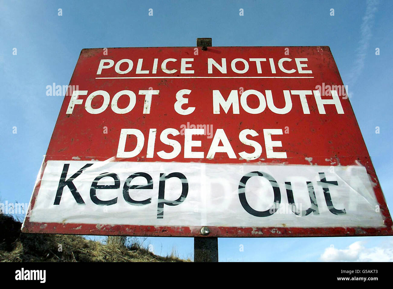 Schild Mit Fuss Umriss Stockfotos Und Bilder Kaufen Alamy