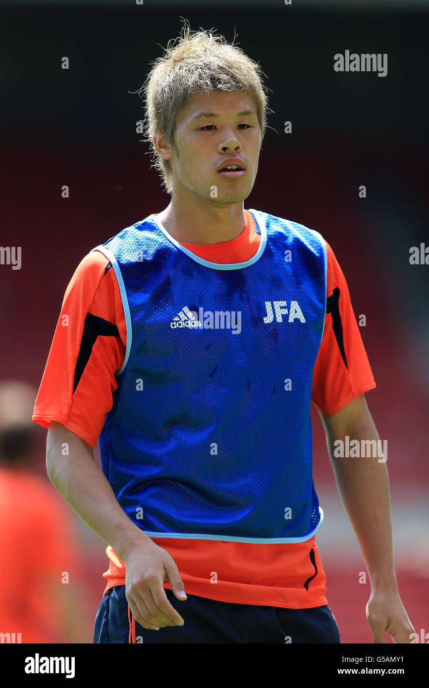 Fußball - unter 23 Internationale Freundschaften - Japan - Mexiko - City Ground. Hiroki Sakai, Japan Stockfoto