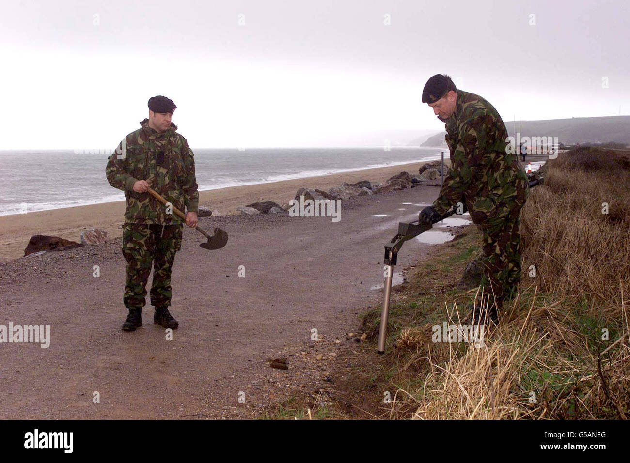 Slapton live Schalen Stockfoto