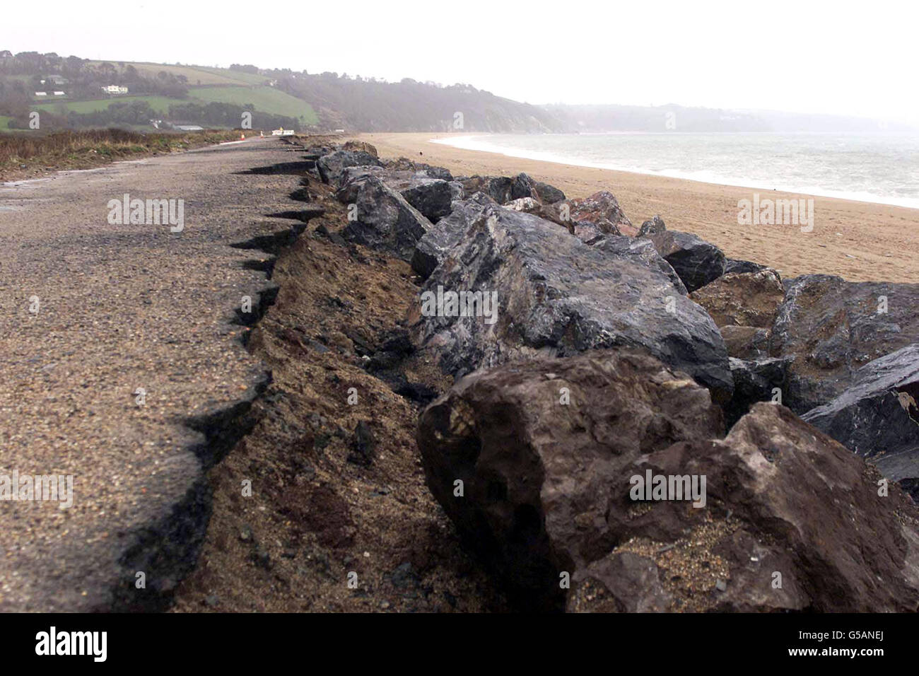 Slapton live Schalen Stockfoto