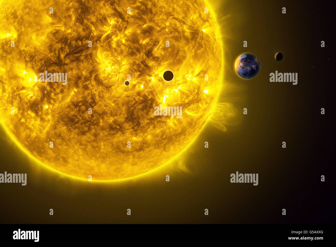 Sonnensystem planeten -Fotos und -Bildmaterial in hoher Auflösung – Alamy