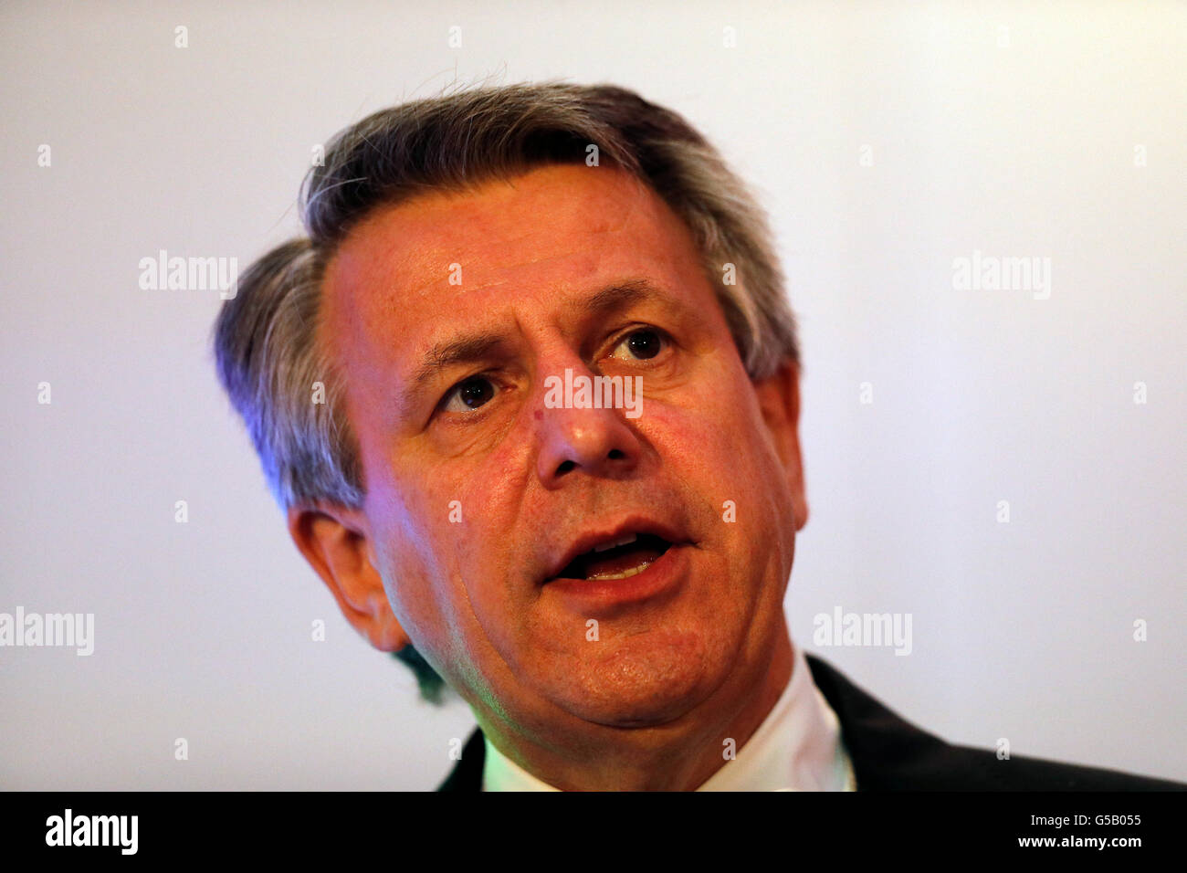 Ben van Beurden, CEO der Royal Dutch Shell plc. Stockfoto