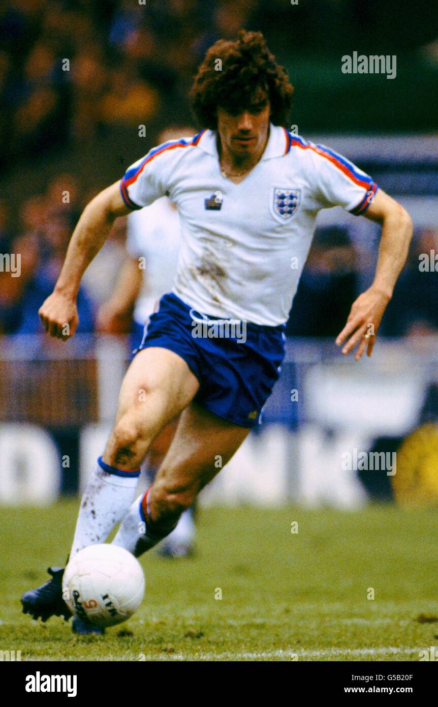 Fußball - Home International - England / Schottland. Kevin Keegan, England Stockfoto