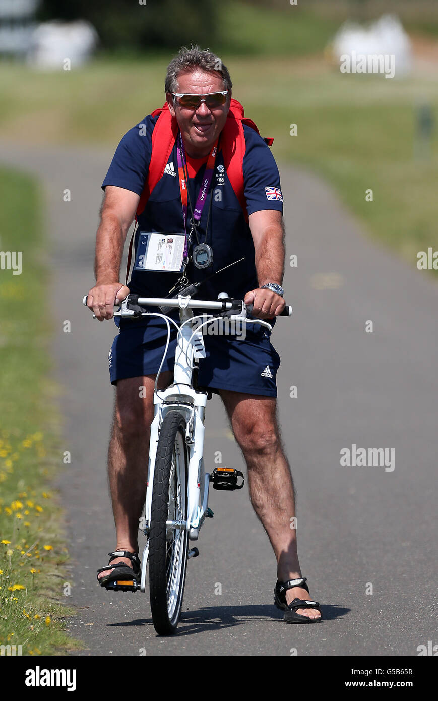 Londoner Olympia - Pre-Games Activity - Mittwoch Stockfoto