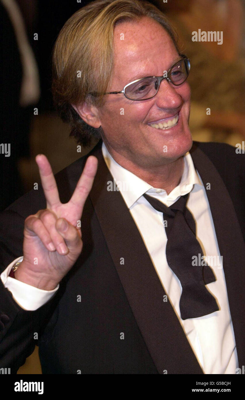 Schauspieler und Regisseur Peter Fonda bei der Vanity Fair Post Oscars Party, gehalten bei Morton's in Los Angeles, USA. Stockfoto