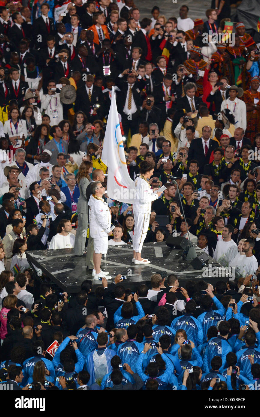 Olympischen Spiele in London - Tag 0 Stockfoto