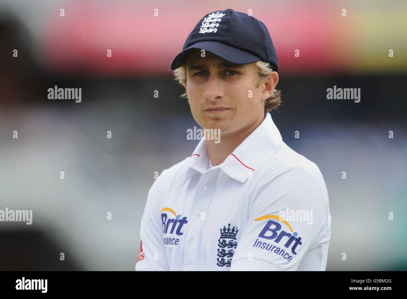 Cricket - 2012 Investec Test Series - Zweiter Test - England / Südafrika - Tag zwei - Headingley. Der Engländer James Taylor beim zweiten Testspiel von Investec gegen Südafrika in Headingley Carnegie, Leeds. Stockfoto