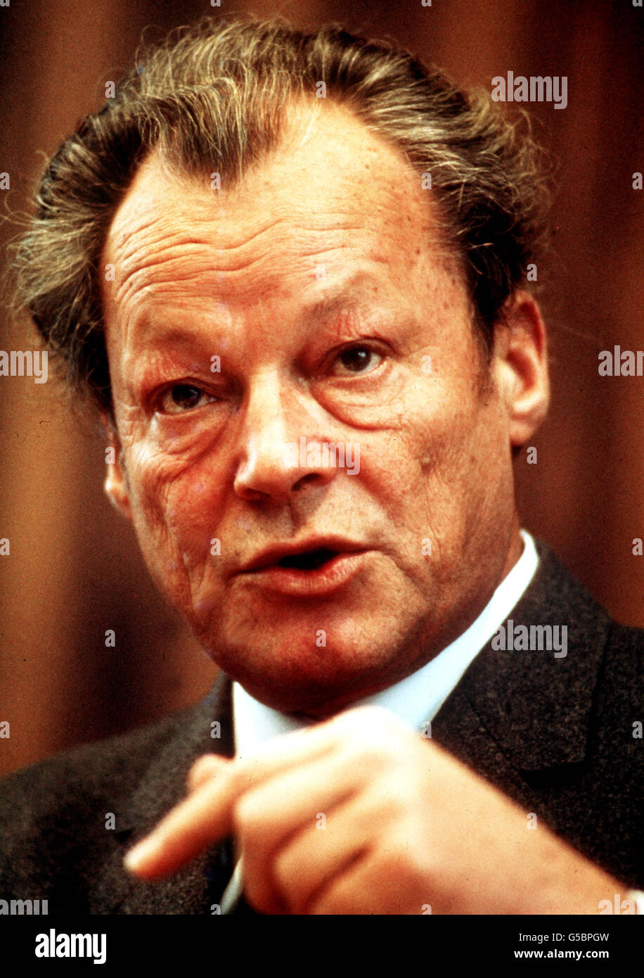 Willi Brandt, der Bundeskanzler der Bundesrepublik Deutschland. 1973: Willi Brandt, der Bundeskanzler der Bundesrepublik Deutschland. Stockfoto