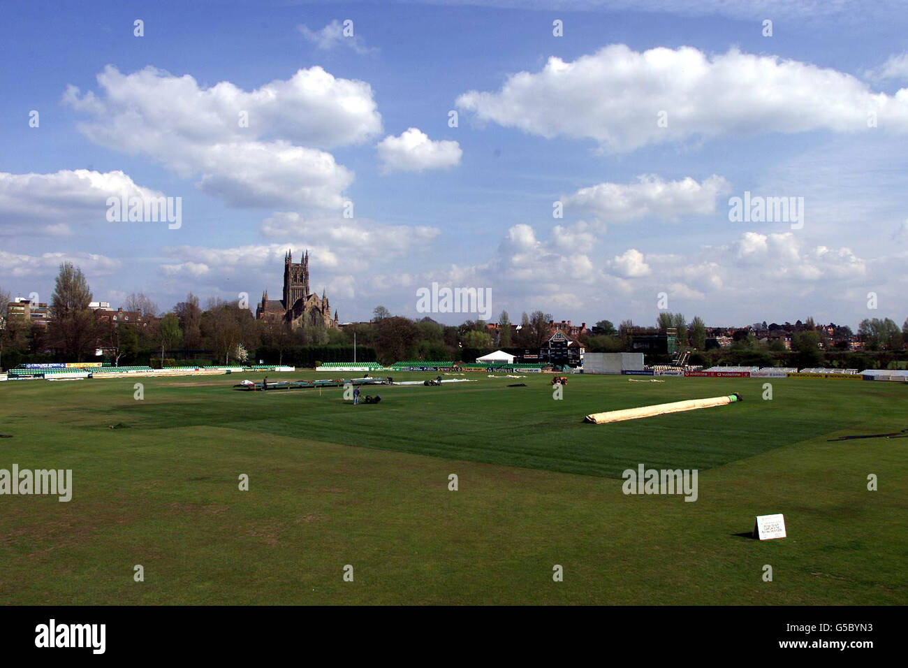Worcester Cricket Ground Stockfoto