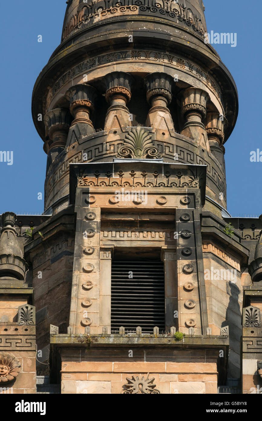 St Vincent Street Church von Alexander griechischen Thomson, Glasgow, Schottland, Vereinigtes Königreich Stockfoto