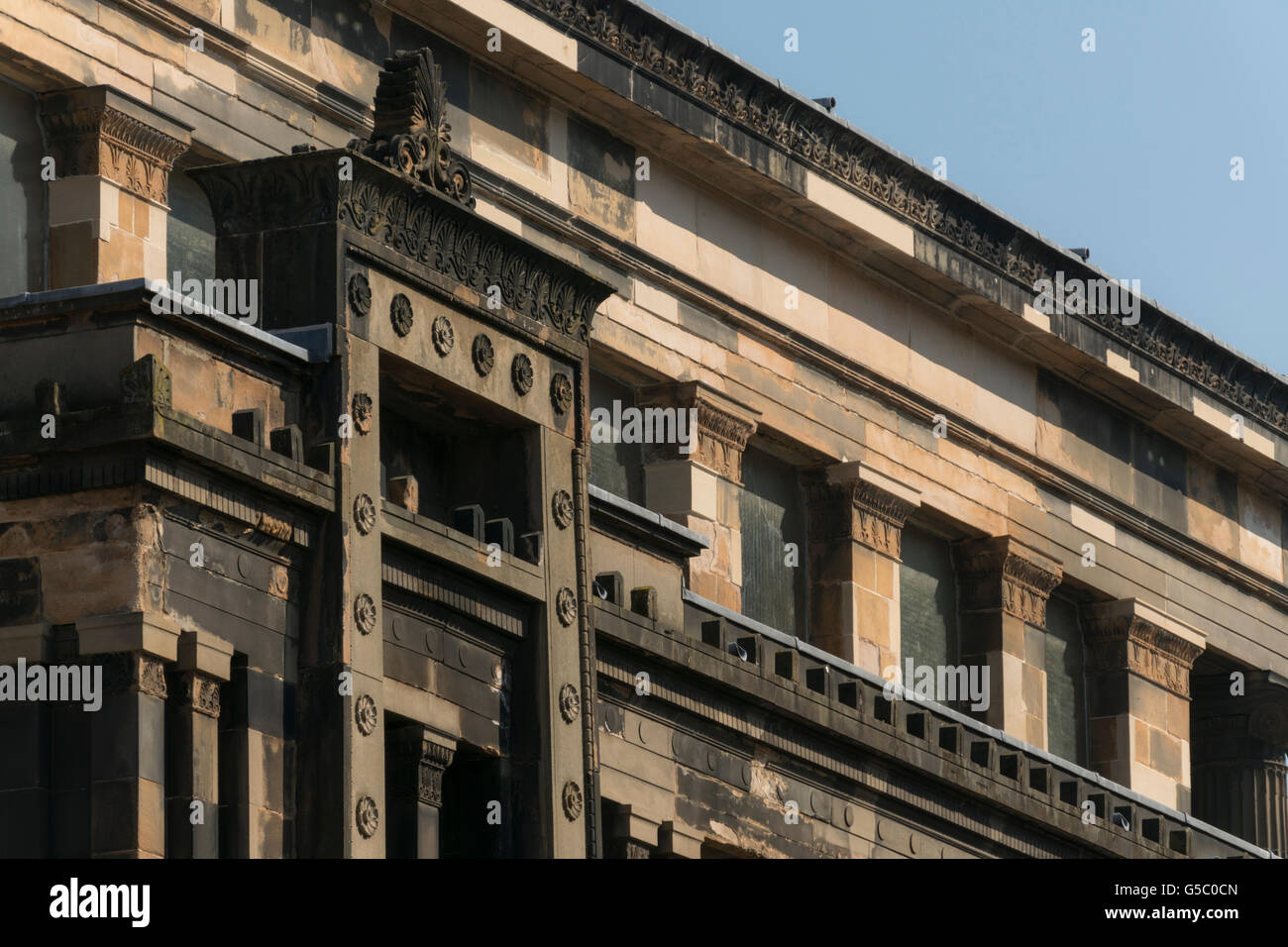 St Vincent Street Church von Alexander griechischen Thomson, Glasgow, Schottland, Vereinigtes Königreich Stockfoto