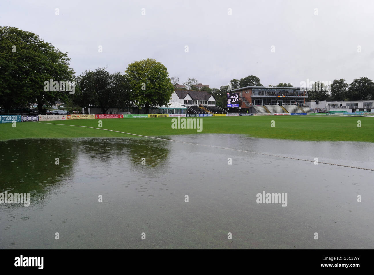 Cricket - LV = County Cricket - Division One - Day-One - Worcestershire V Lancashire - neue Straße Stockfoto