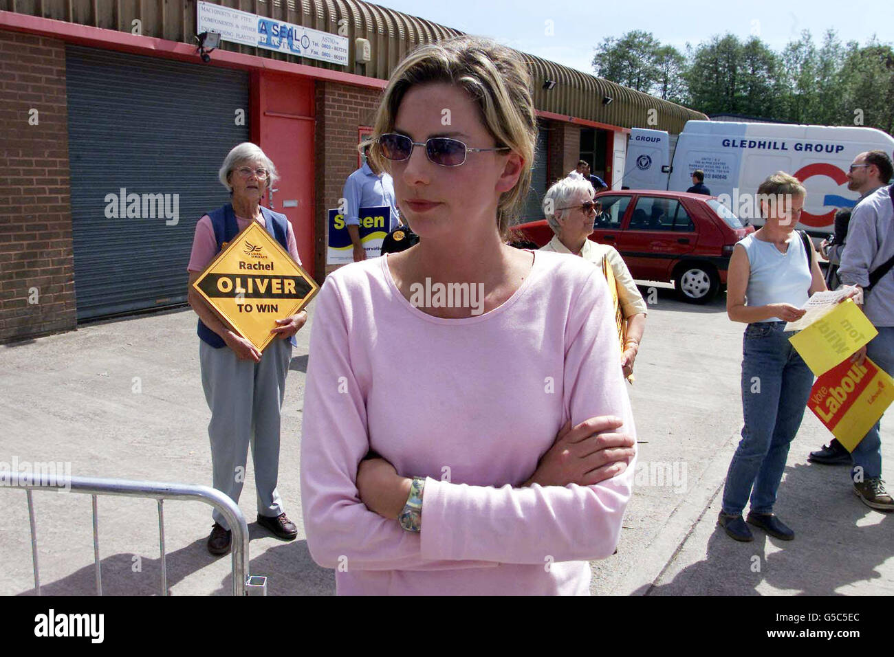 Konservative Wahl Hinterhalt Stockfoto