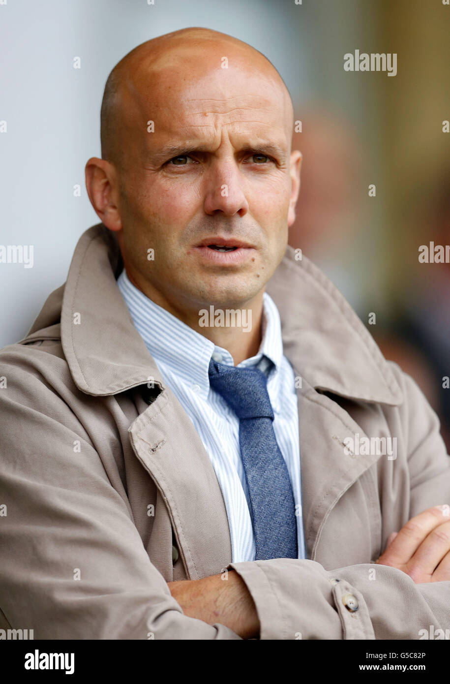 Fußball - Npower Football League Two - Accrington Stanley V Exeter City - The Crown Ground Stockfoto