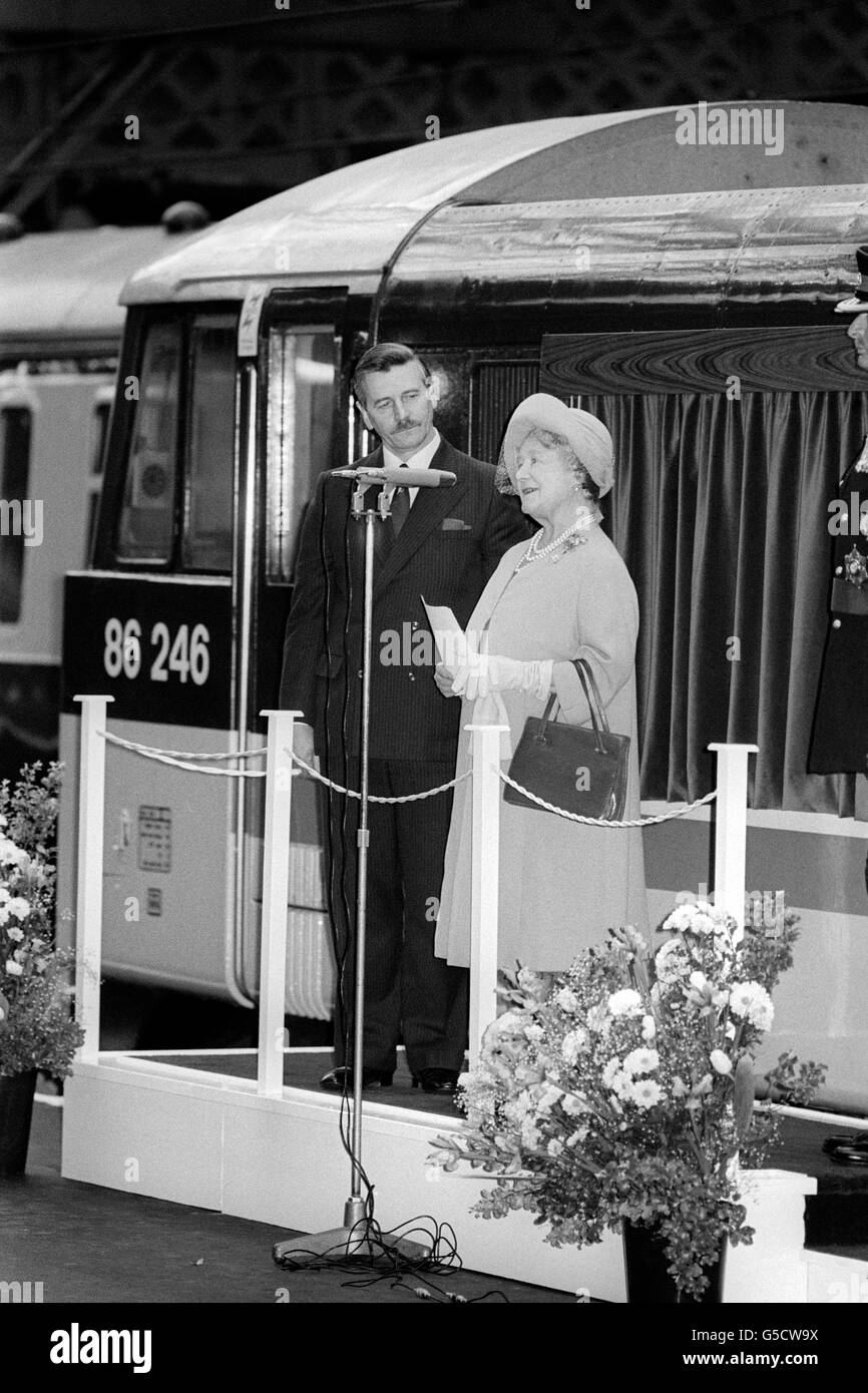 Transport - Zug namens Royal Anglian Regiment Stockfoto