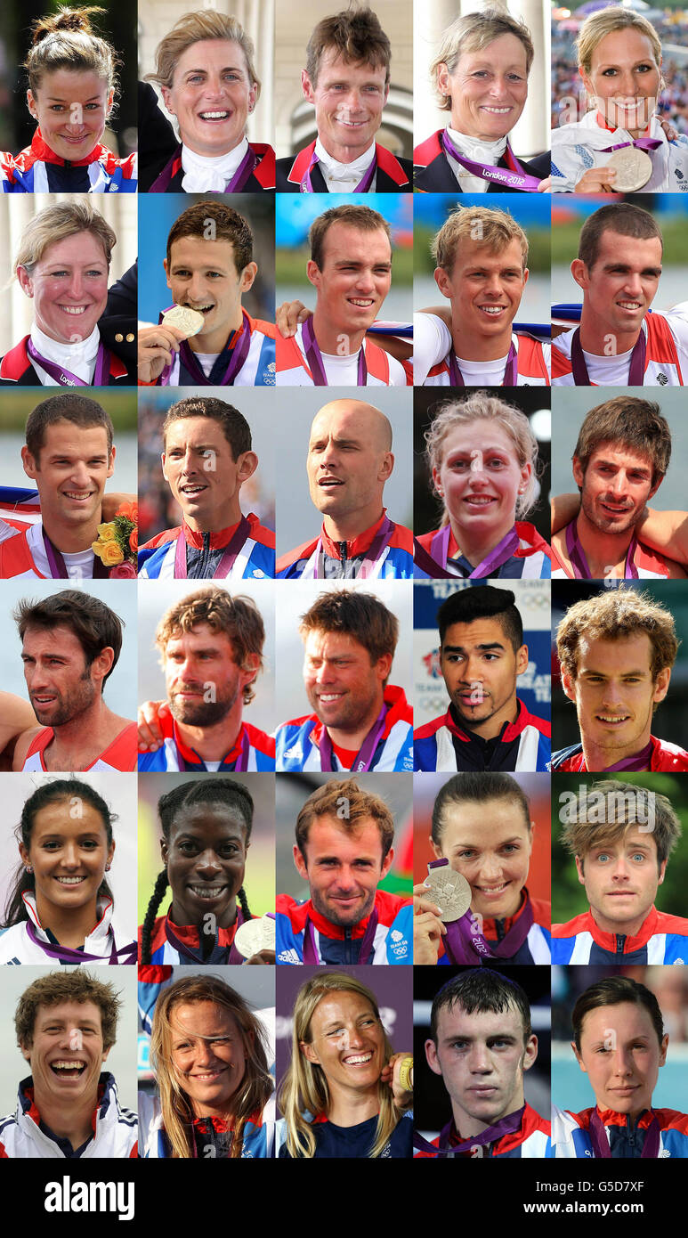 Olympischen Spiele in London - Tag 16 Stockfoto