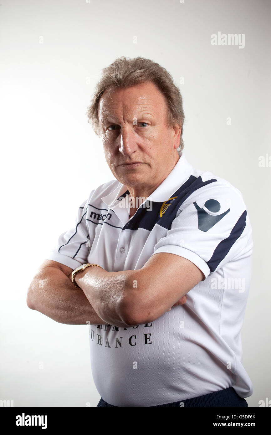 Fußball - Football League Manager Feature 2012/13 - Adams Park. Neil Warnock, Manager von Leeds United Stockfoto