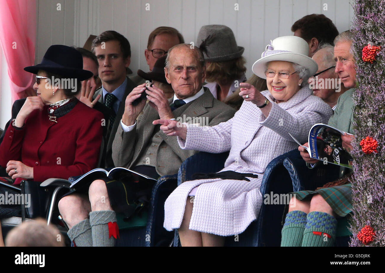 Braemar Gathering Stockfoto