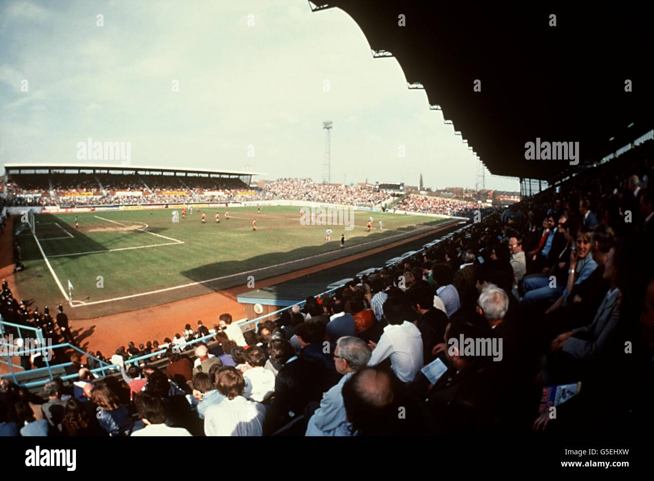 HIGHFIELD ROAD, HEIMSTADION DES FC COVENTRY CITY Stockfoto