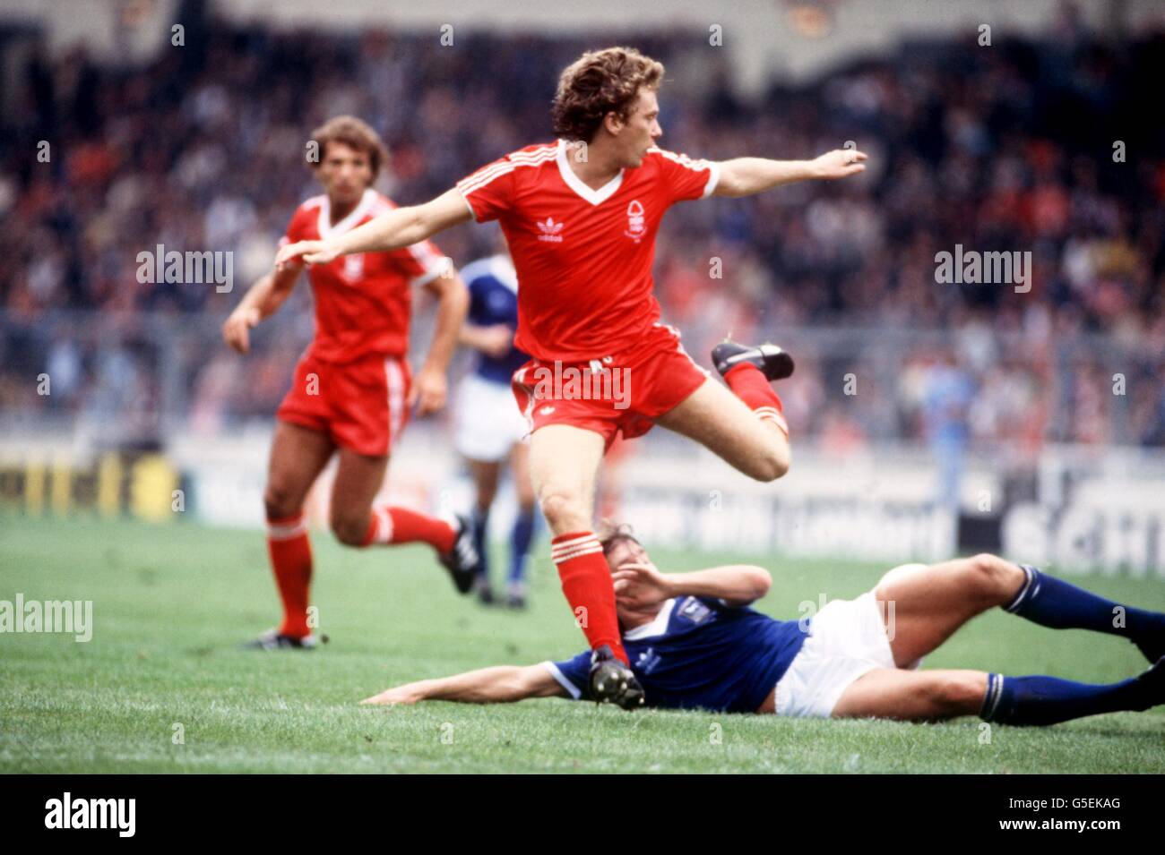 Fußball - FA Charity Shield - Nottingham Forest / Ipswich Town. Tony Woodcock, Nottingham Forest Stockfoto