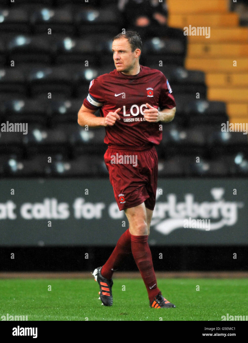 Fußball - Npower League One - Notts County V Hartlepool United - Meadow Lane Stockfoto