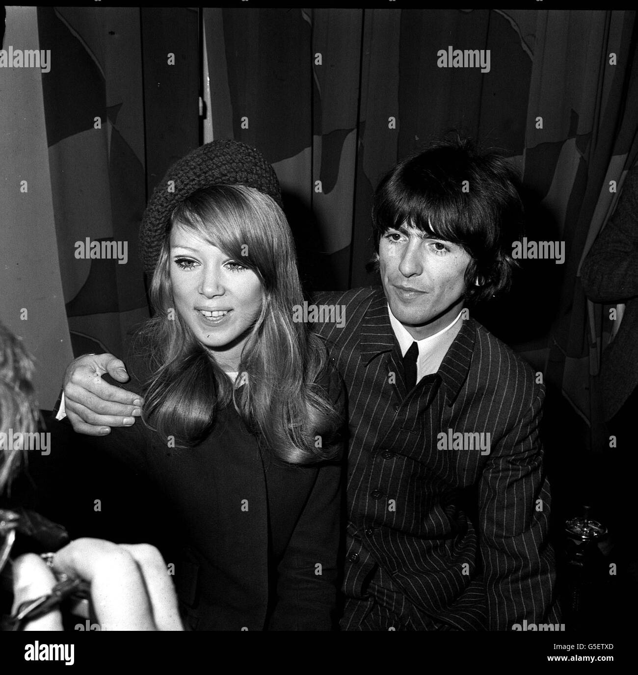 George & Pattie Harrison Stockfoto