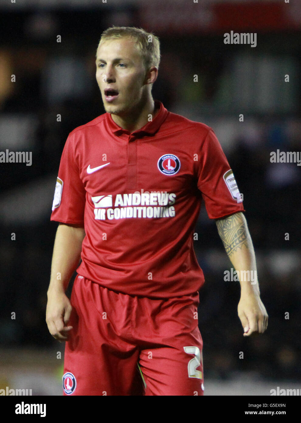 Fußball - Npower Football League Championship - Derby County V Charlton Athletic - Pride Park Stockfoto