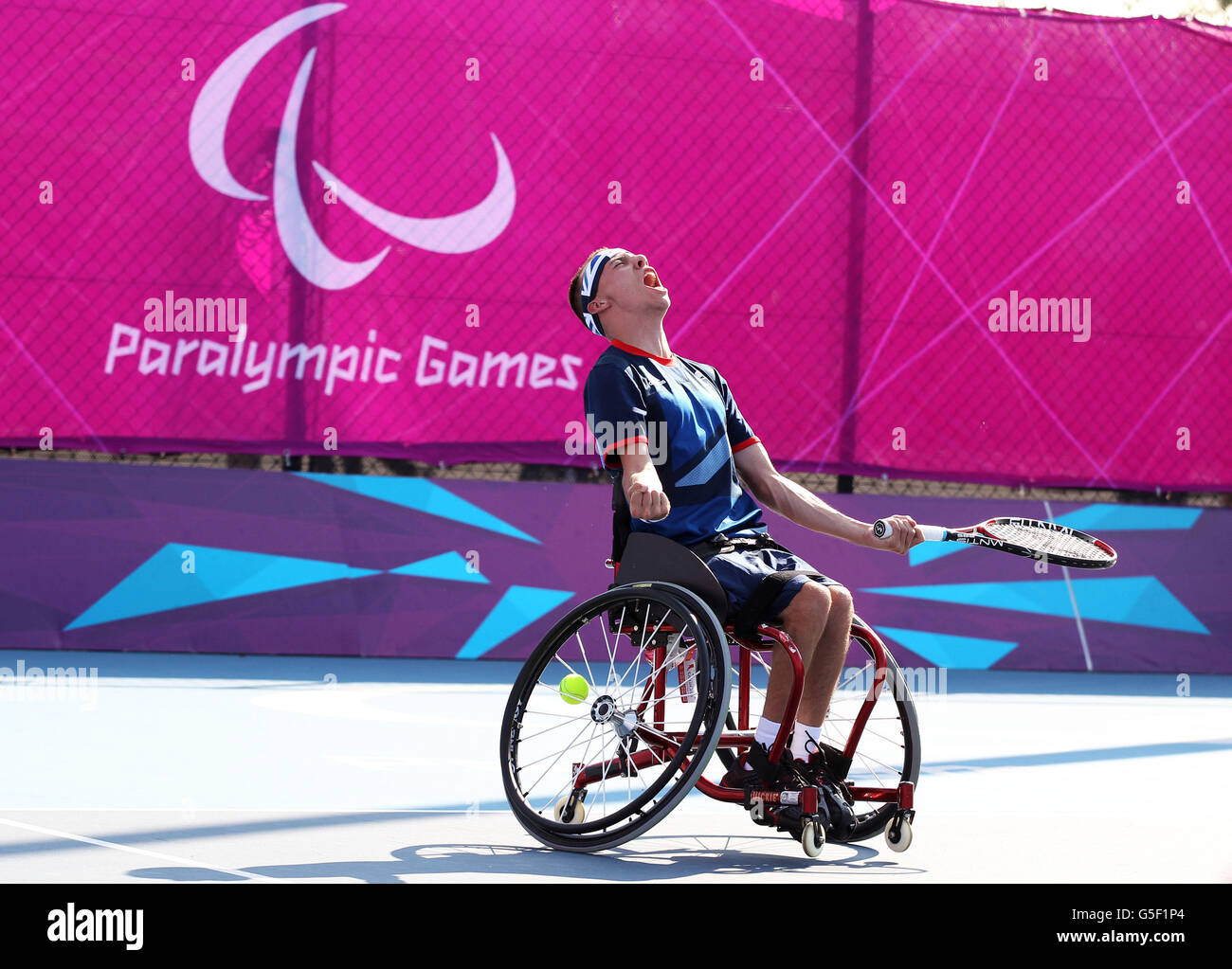Paralympischen Spiele in London - Tag 5 Stockfoto
