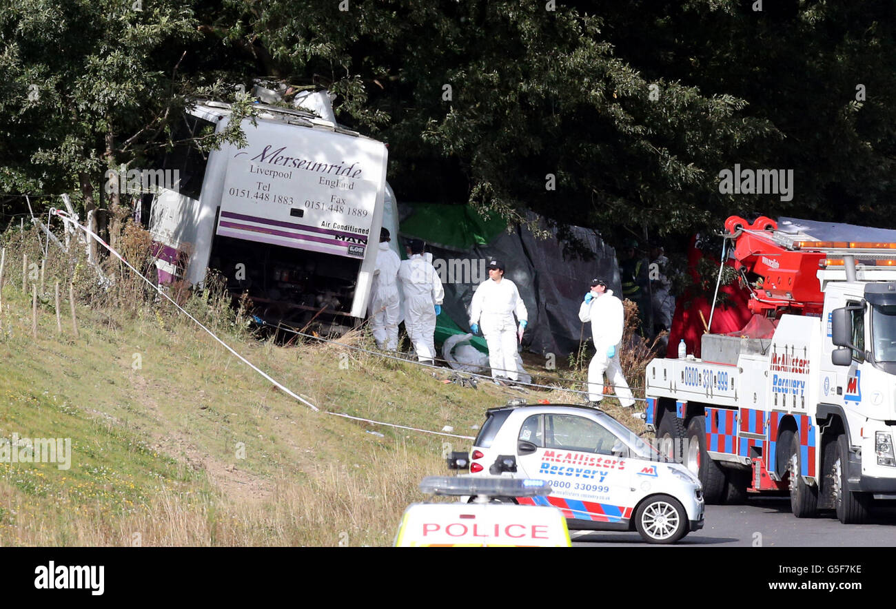 Crash-Trainer in Surrey Stockfoto