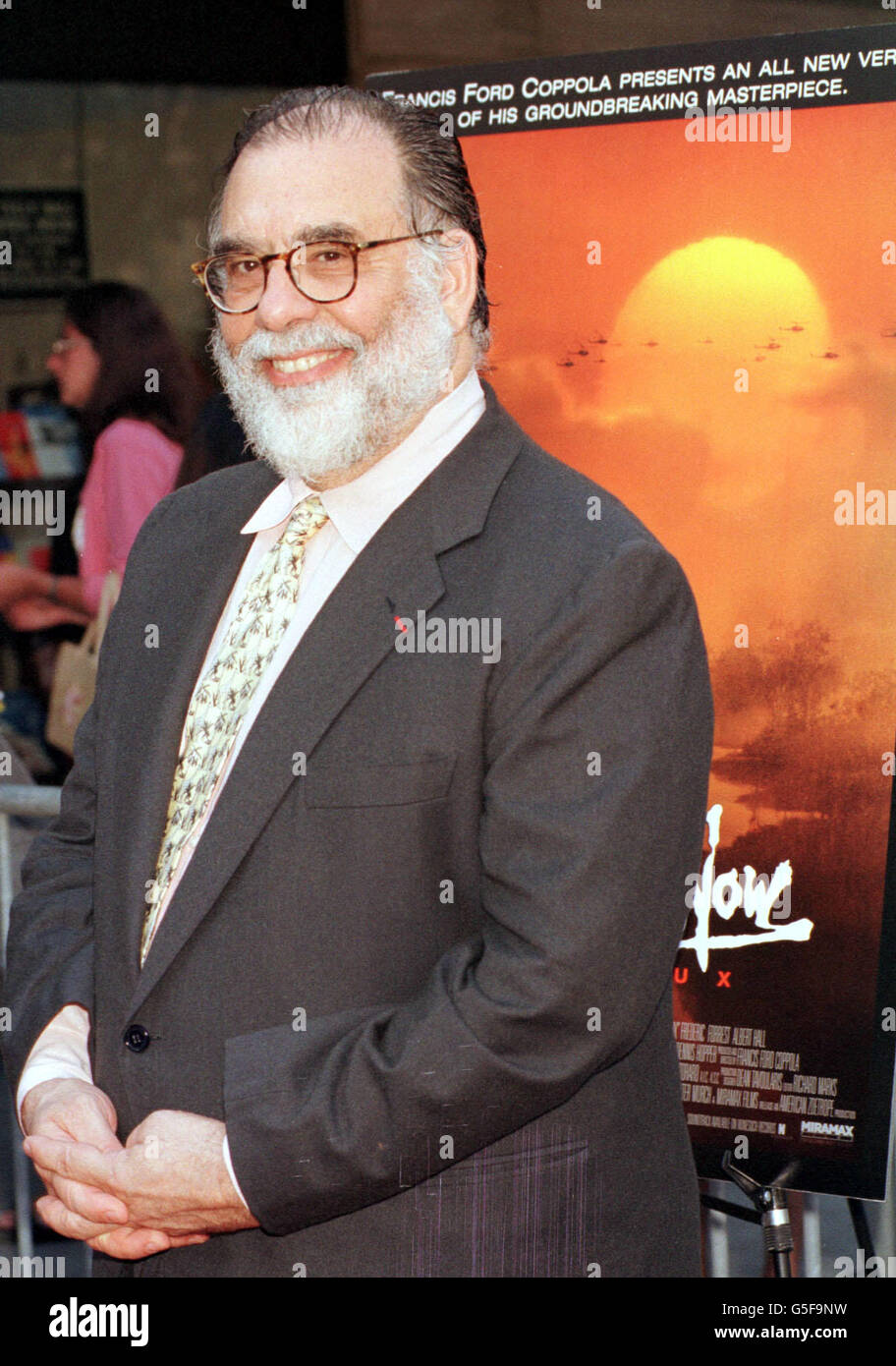 Regisseur Francis Ford Coppola kommt zur Premiere seines Films 'Apocalypse Now Redux' im Lincoln Center, New York City, USA. Stockfoto