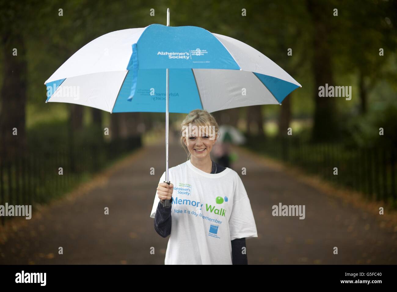 Alzheimer Gesellschaft Memory Walk Stockfoto