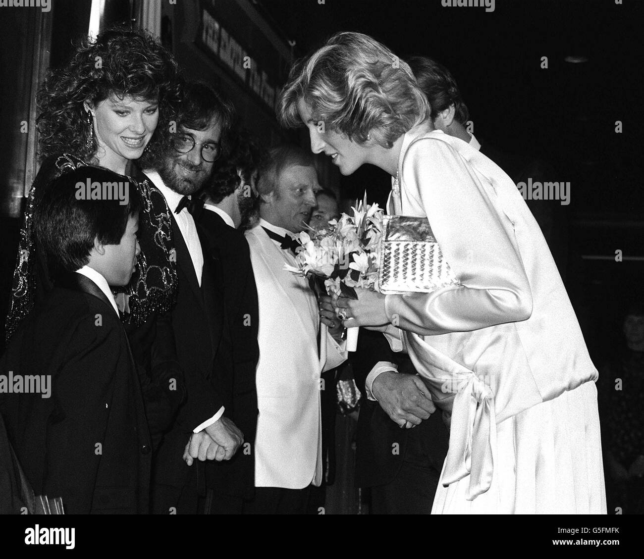 Indiana Jones-Premiere / Diana Stockfoto