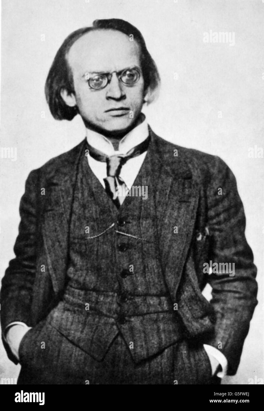 Walden, Herwarth, 16.9.1878 - 31.10.1941, deutscher Autor / Schriftsteller und Komponist, halbe Länge, 1917 / 1918, Stockfoto