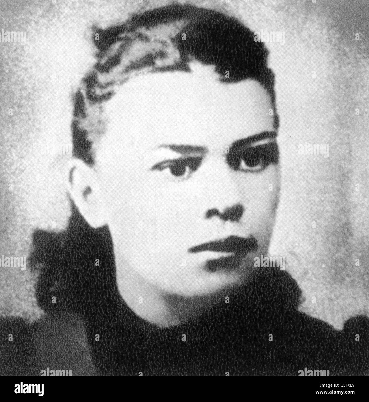 Lenin (Wladimir Iljich Uljanow), 22.4.1870 - 21.1.1924, russischer Politiker, seine Schwester Maria Ulyanova, Porträt, ca. 1910, Stockfoto