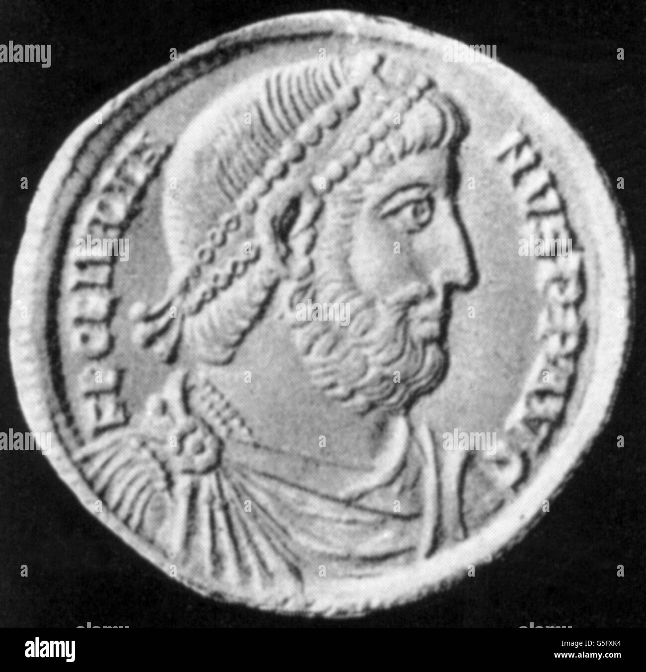 Julian Apostata, römischer Kaiser Stockfoto