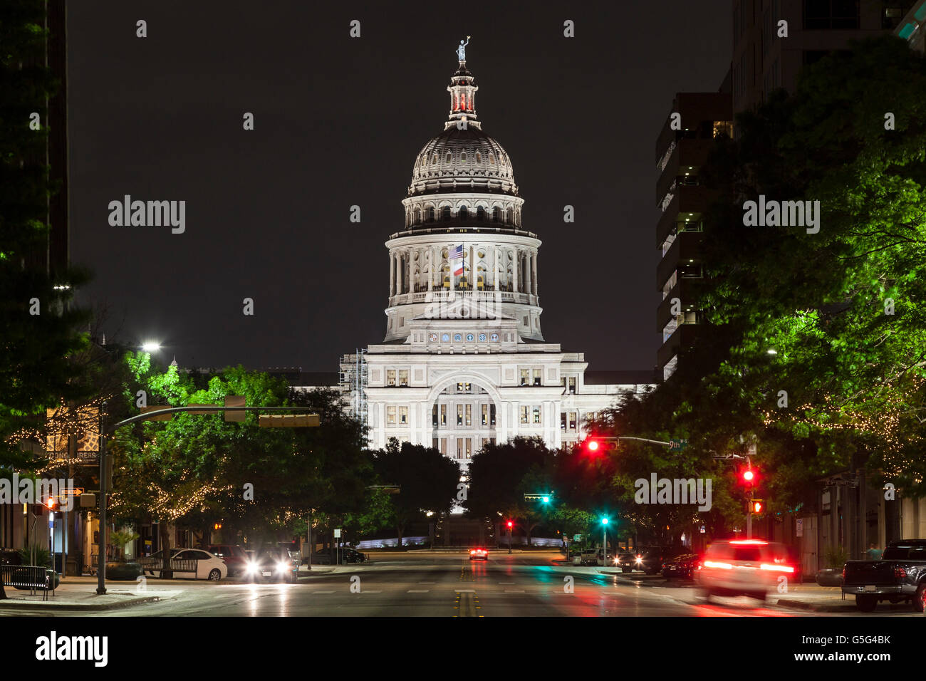 Texas State Capitol in Austin Stockfoto