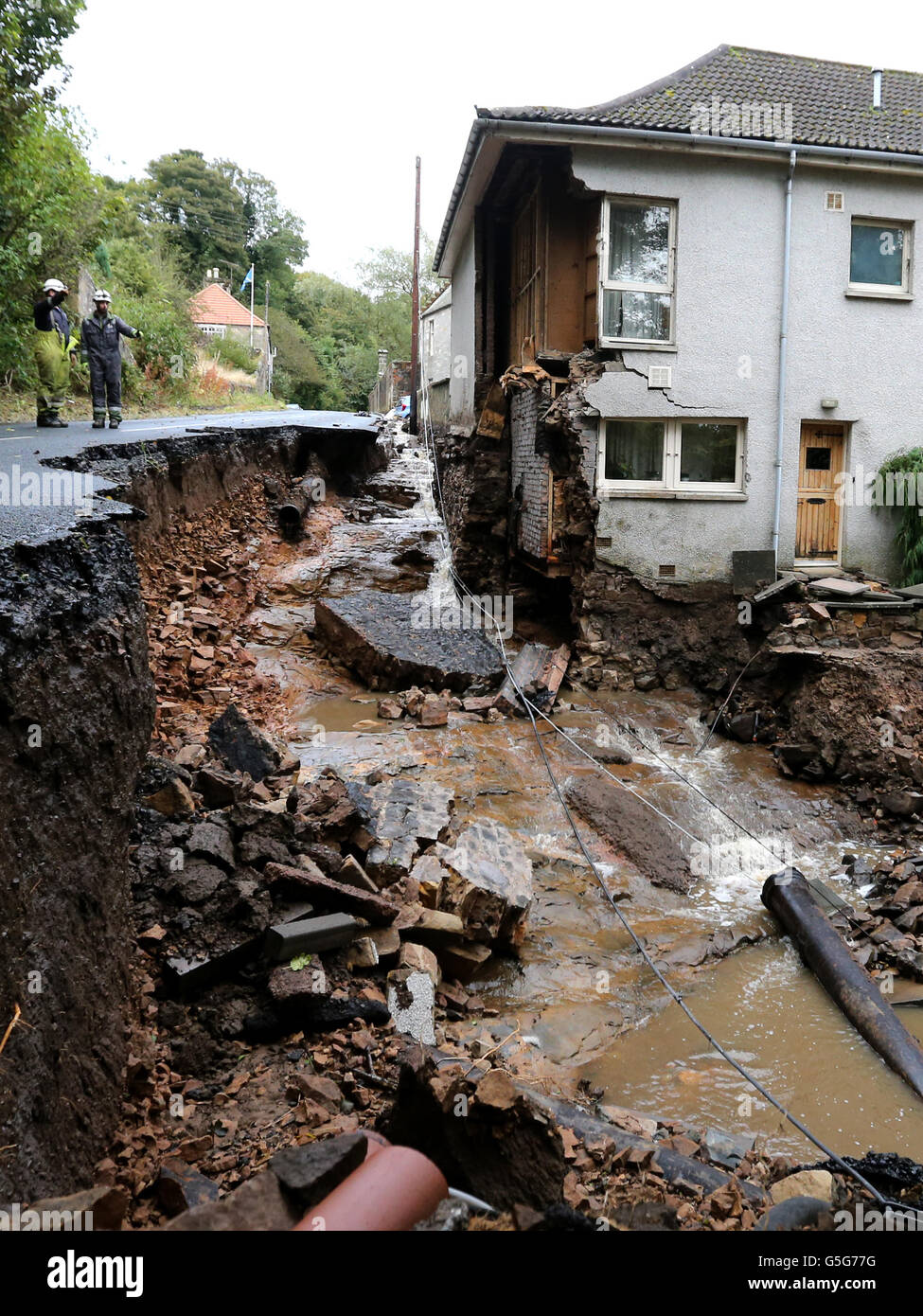 Herbstwetter Okt 12 Stockfoto