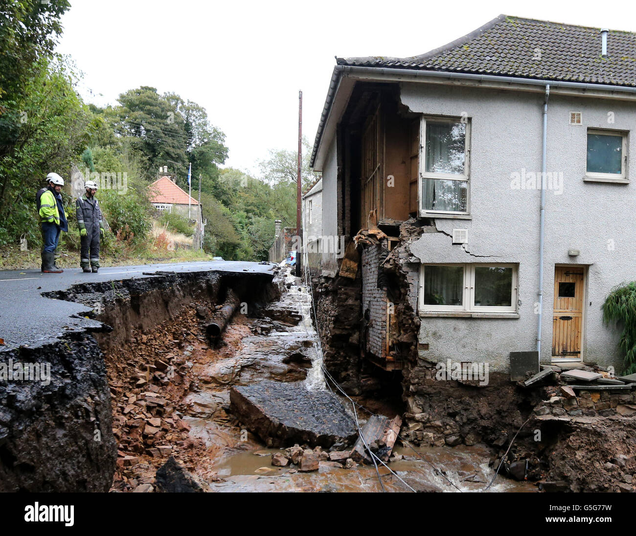 Herbstwetter Okt 12 Stockfoto
