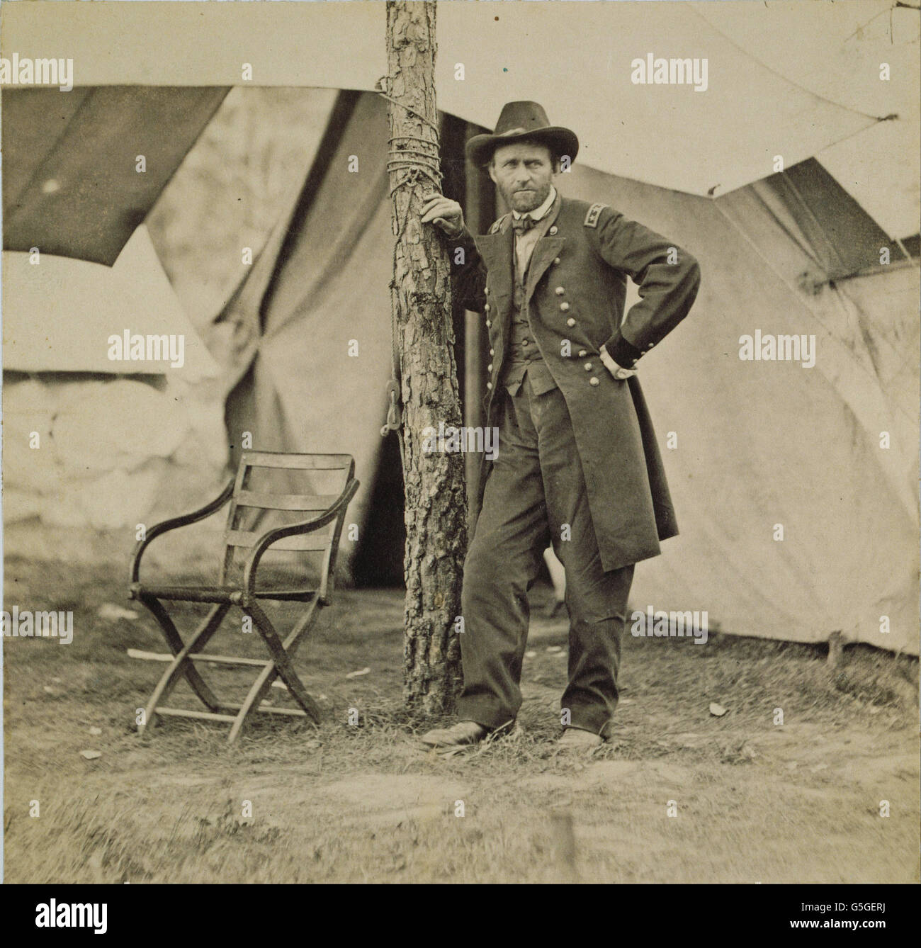 Mathew B. Brady - Ulysses S. Grant Stockfoto
