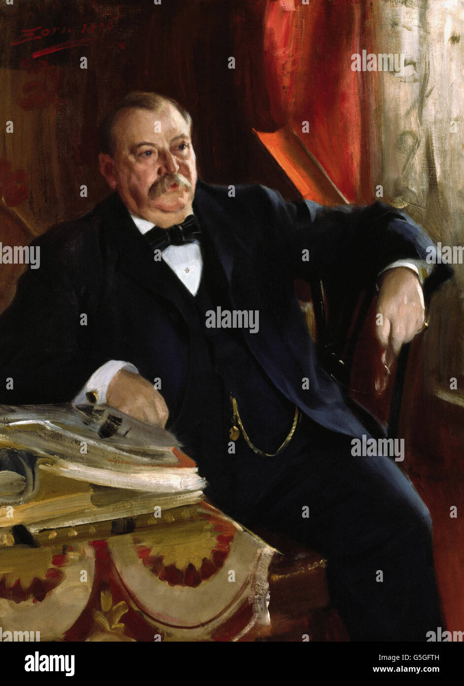 Anders Leonard Zorn - Grover Cleveland Stockfoto